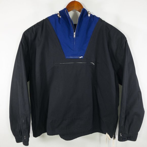 J.Crew Always Navy Cobalt Anorak 1/4-Zip Jacket XL - Picture 4 of 15
